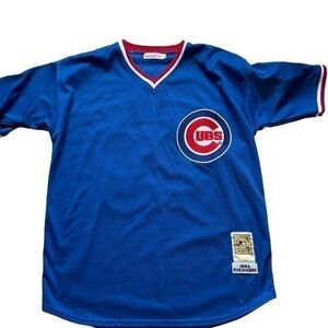 MLB Ryne Sandberg Chicago Cubs 1984 Cooperstown Authentic Collection Jer…